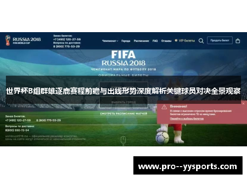 世界杯B组群雄逐鹿赛程前瞻与出线形势深度解析关键球员对决全景观察 世界杯B组群雄逐鹿赛程前瞻与出线形势深度解析关键球员对决全景观察